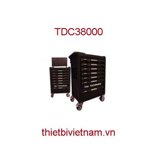 TỦ ĐỒ NGHỀ SỬA CHỮA 7 NGĂN 38PCS HÃNG HIDI TDC38000