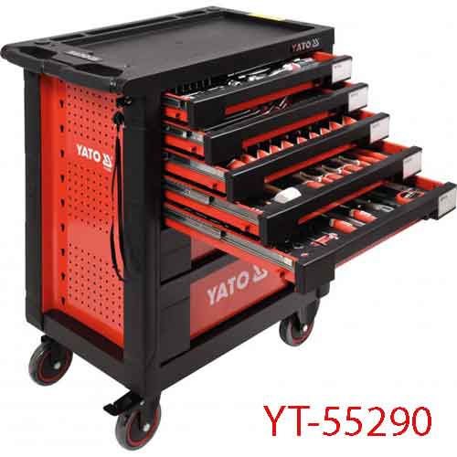 TỦ ĐỒ NGHỀ SỬA CHỮA CAO CẤP 7 NGĂN 211 chi tiết YATO YT-55290