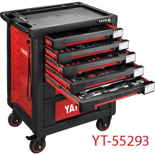 Tủ  đồ nghề sửa chữa cao cấp Yato 165 chi tiết YT-55293
