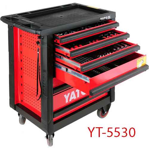 Tủ  đồ nghề sửa chữa cao cấp Yato 177 chi tiết YT-5530