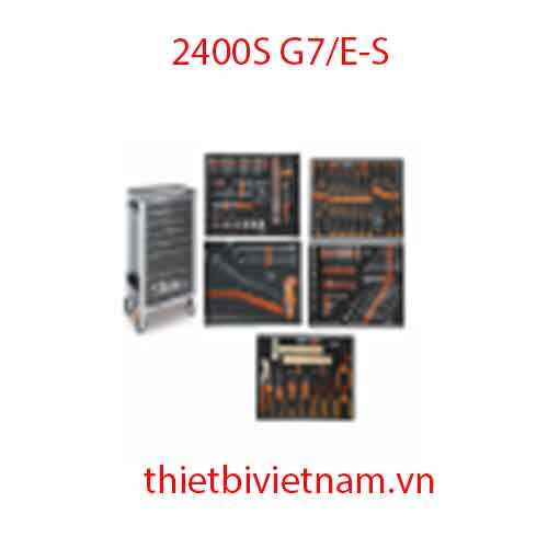 Tủ dụng cụ 7 ngăn, 240 chi tiết (Màu ghi) BETA 2400S G7/E-S