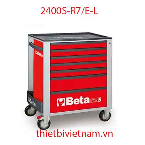 Tủ dụng cụ 7 ngăn, 295 chi tiết (màu đỏ) BETA 2400S-R7/E-L
