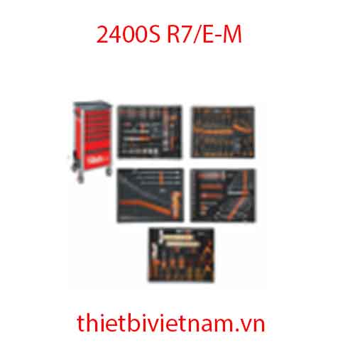 Tủ dụng cụ 7 ngăn, 309 chi tiết (màu đỏ) BETA 2400S R7/E-M
