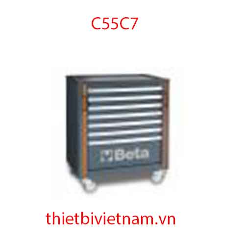 Tủ dụng cụ 7 ngăn, 797x474x937 mm (không bao gồm chi tiết) BETA C55C7