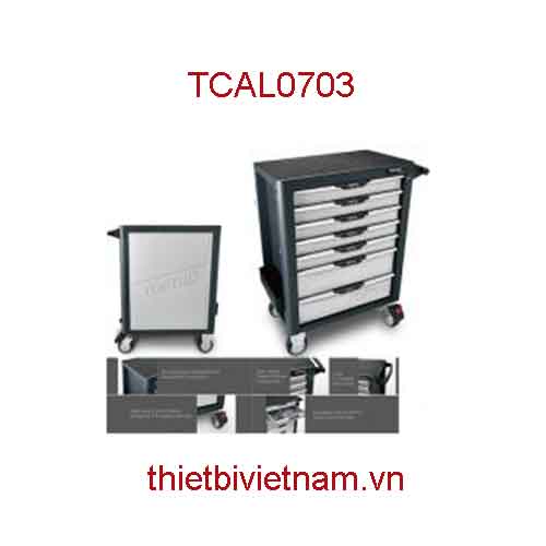 TỦ DỤNG CỤ 7 NGĂN CAO CẤP CHỐNG LẬT HÃNG TOPTUL TCAL0703