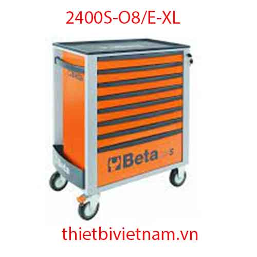 TỦ DỤNG CỤ 8 NGĂN, 384 CHI TIẾT (MÀU CAM) BETA 2400S-O8/E-XL