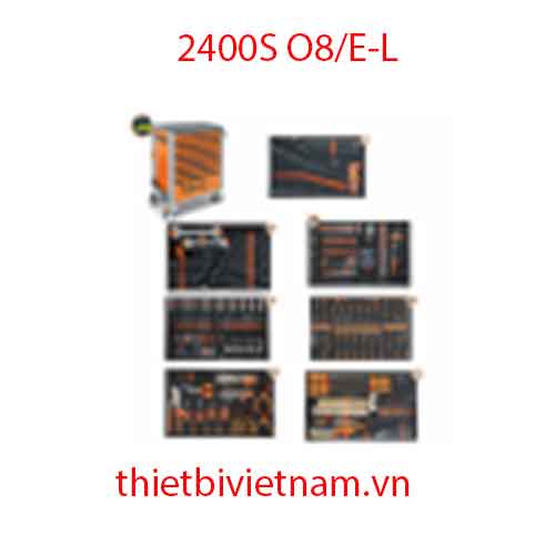 Tủ dụng cụ 8 ngăn, 398 chi tiết (màu cam) BETA 2400S O8/E-L