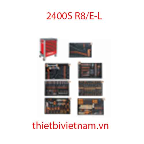 Tủ dụng cụ 8 ngăn, 398 chi tiết (Màu đỏ) BETA 2400S R8/E-L