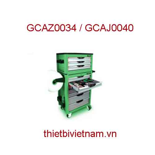 TỦ DỤNG CỤ ĐỒ NGHỀ 10 NGĂN 333PCS HÃNG TOPTUL GCAZ0034 & GCAJ0040