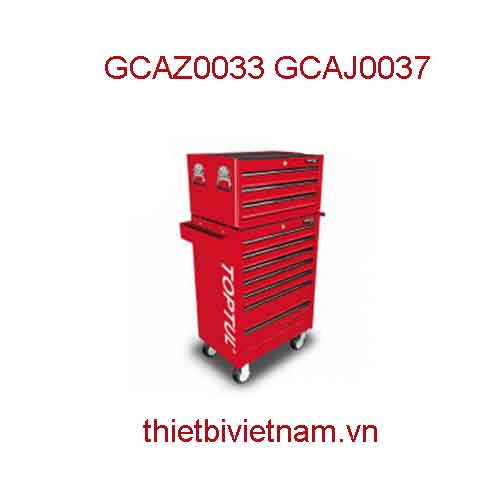 TỦ DỤNG CỤ ĐỒ NGHỀ 10 NGĂN 333PCS TOPTUL GCAZ0033 GCAJ0037
