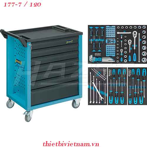 Tủ đựng đồ nghề 7 ngăn 120 sản phầm hazet 177-7 / 120