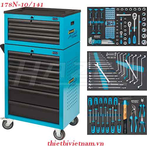 Tủ đựng dụng cụ 141 chi tiết 178N-10/141