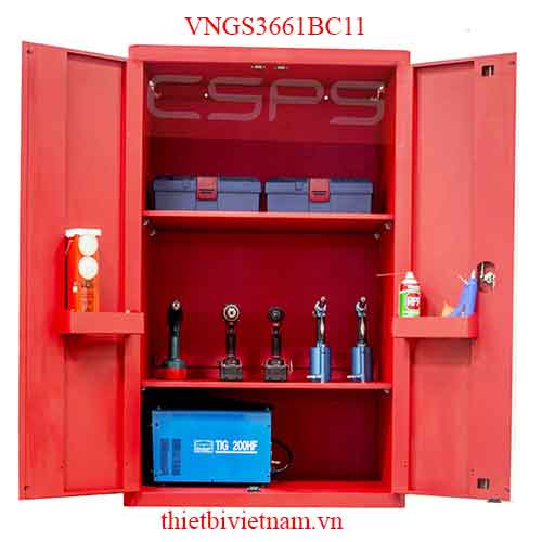 Tủ đựng dụng cụ 2 cánh mở màu đỏ CSPS 91cm W x 61.5cm D x 136cm H VNGS3661BC11