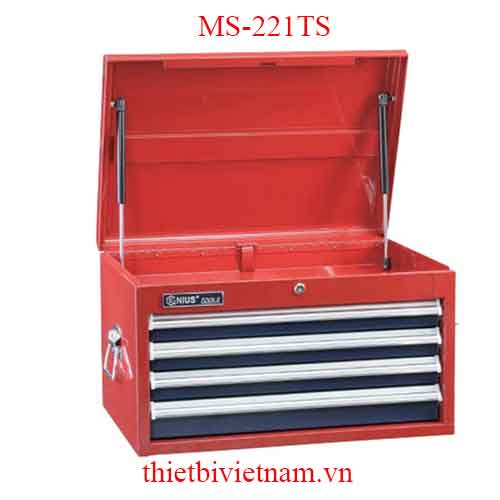TỦ ĐỰNG DỤNG CỤ 221 CHI TIẾT 1/4, 3/8 & 1/2 INCH CÓ 4 NGĂN MS-221TS 