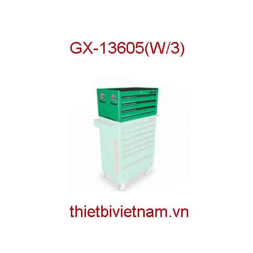 TỦ ĐỰNG DỤNG CỤ 3 NGĂN 136PCS HÃNG TOPTUL GX-13605(W/3)