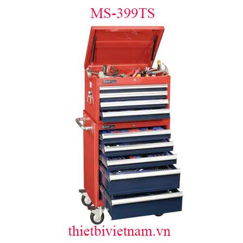 TỦ ĐỰNG DỤNG CỤ 399 CHI TIẾT 3/8 HỆ MÉT VÀ INCH CÓ 9 NGĂN MS-399TS