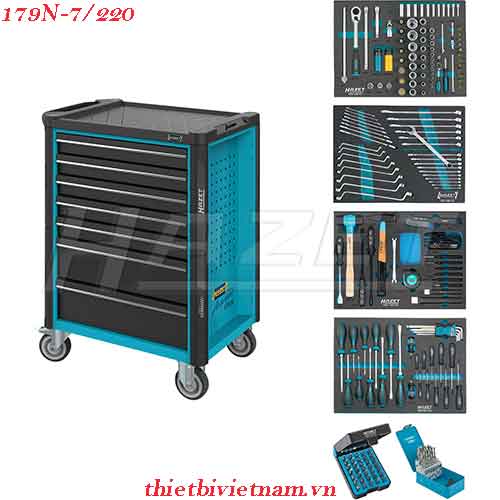 Tủ đựng dụng cụ 7 ngăn 220 chi tiết 179N-7/220