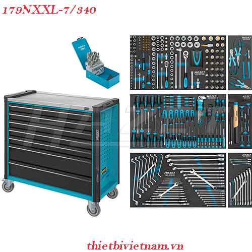 Tủ đựng dụng cụ 7 ngăn 340 chi tiết 179NXXL-7/340