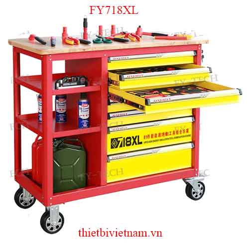 Tủ Đựng Dụng Cụ Đồ Nghề Kết Hợp Hai Mặt hãng FY-TECH FY718XL