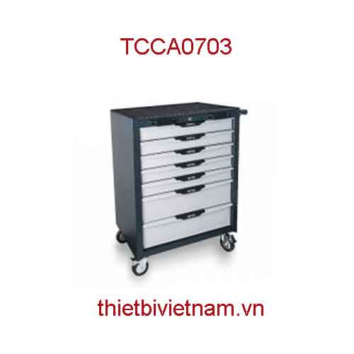 TỦ ĐỰNG DỤNG CỤ ĐỒ NGHỀ SỬA CHỮA 7 NGĂN HÃNG TOPTUL TCCA0703