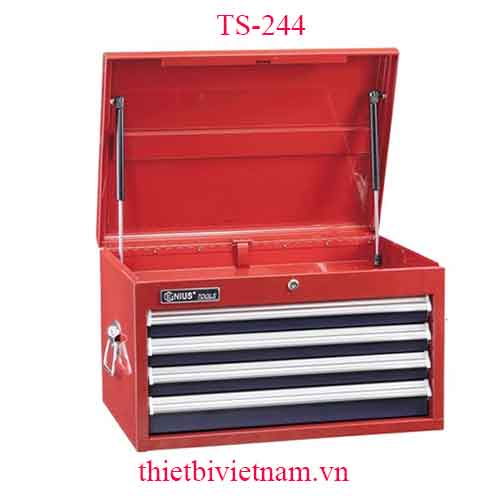 TỦ ĐỰNG DỤNG CỤ KHÔNG CHỨA ĐỒ 4 NGĂN KÉO KHÔNG BÁNH XE TS-244 
