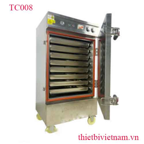 Tủ hấp cơm công nghiệp 8 khay model TC008