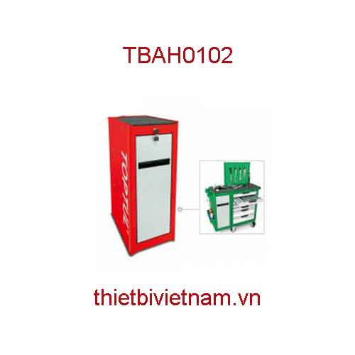 TỦ PHỤ GHÉP BÊN CẠNH TỦ 7 NGĂN MÀU ĐỎ HÃNG TOPTUL TBAH0102