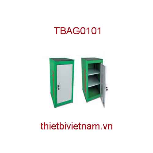 TỦ PHỤ GHÉP BÊN CẠNH TỦ 7 NGĂN MÀU XANH LÁ CÂY HÃNG TOPTUL TBAG0101