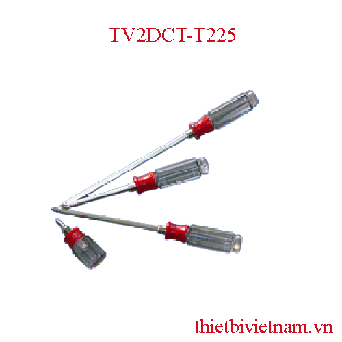 Tu vít  2 đầu ( cán trong ) 2 tấc  TOP  (6 x 225 mm) TV2DCT-T225