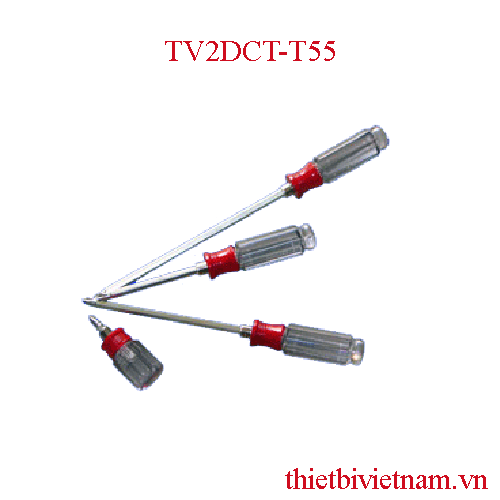 Tu vít  2 đầu ( cán trong ) lùn  TOP  (6 x 55 mm) TV2DCT-T55