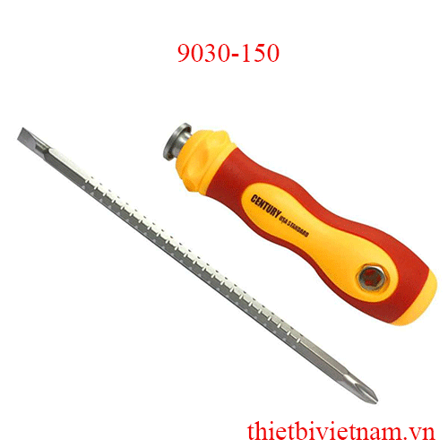 Tu vít ĐA NĂNG_2 đầu có tăng 6x150mm  (+, -) CENTURY 9030-150