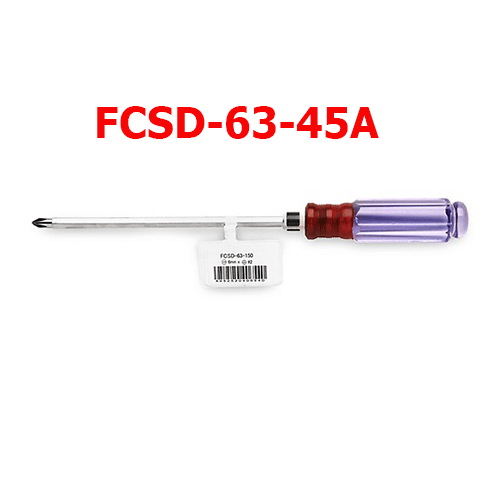 Tua vít có thể thay đổiđầu vặn (+)(-)6/2x45mm FCSD-63-45A