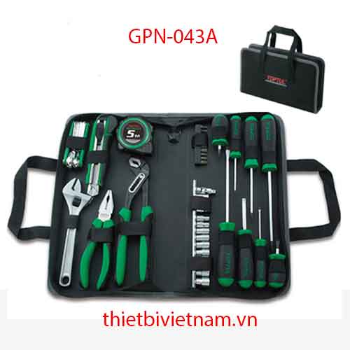 TÚI ĐỒ NGHỀ 43 CHI TIẾT TOPTUL GPN-043A