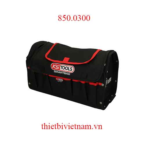 Túi đựng dụng cụ đồ nghề đa năng SMARTBAG KS Tools 850.0300 có quai đeo