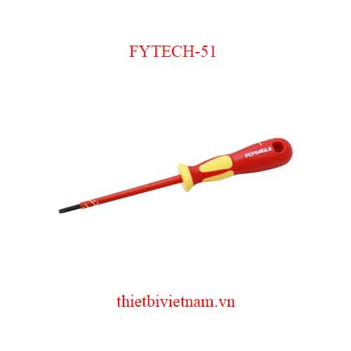Tuốc Nơ Vít Có Rãnh Cách Điện 1000V hãng FY-TECH FYTECH-51