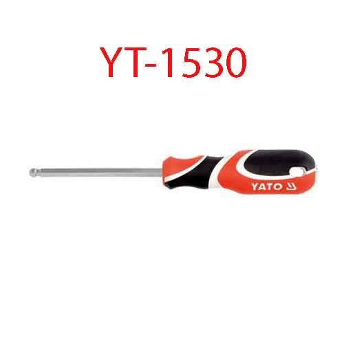 Tuốc nơ vít đầu bi hệ mét 2.0x75 YATO YT-1530