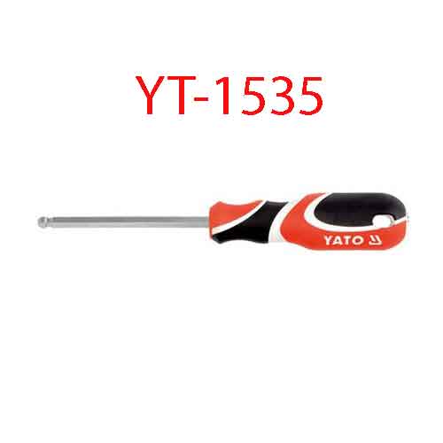 Tuốc nơ vít đầu bi hệ mét 6x125 YATO YT-1535