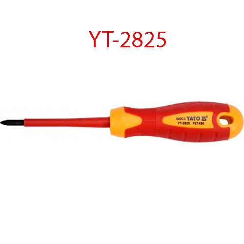 Tuốc nơ vít đầu (*) cách điện PZ1x80x4.5 YATO YT-2825