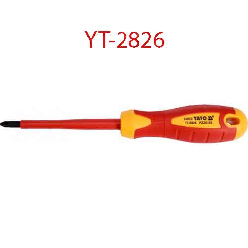 Tuốc nơ vít đầu (*) cách điện PZ2x100x6 YATO YT-2826