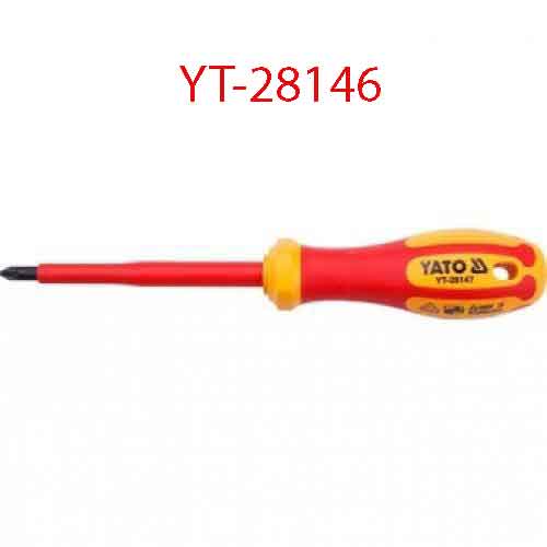 Tuốc nơ vít đầu (*) cách điện YATO YT-28146