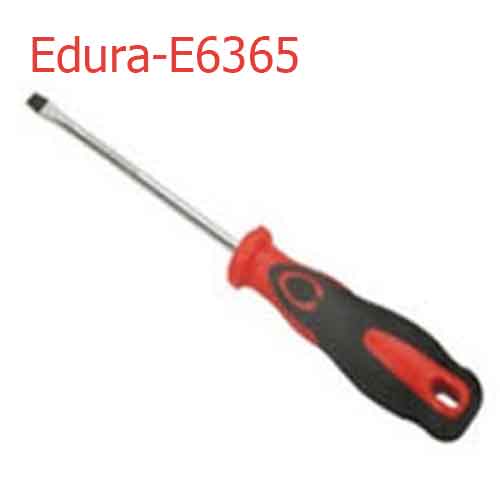 Tuốc nơ vít đầu dẹp cán nhựa &cao su  6x400mm E6365
