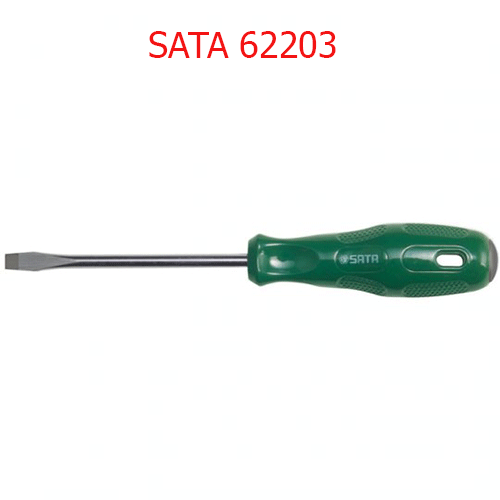 Tuốc nơ vít dẹp 3.2mm x 100mm SATA 62203