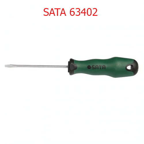 Tuốc nơ vít dẹp 3x75mm SATA 63402