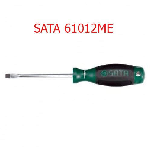Tuốc nơ vít dẹp 6 x 200mm SATA 61012ME