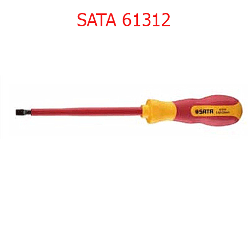 Tuốc nơ vít dẹp cách điện G series 3 x 100mm SATA 61312