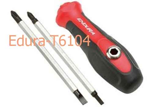 Tuốc nơ vít gài 02 đầu 2 cây T6105