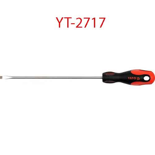 Tuốc-nơ-vít 2 cạnh (-) có nam châm 5x200x5 YATO YT-2717