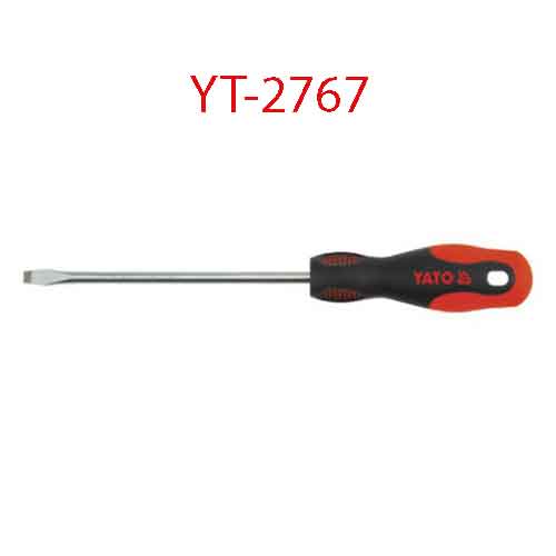 Tuốc-nơ-vít 2 cạnh (-) có nam châm 6x150x6 YATO YT-2767