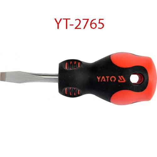 Tuốc-nơ-vít 2 cạnh (-) có nam châm 6x38x6 YATO YT-2765