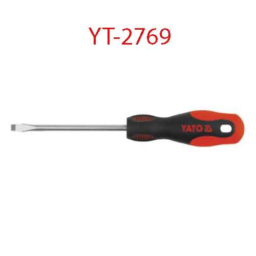 Tuốc-nơ-vít 2 cạnh (-) có nam châm 8x150x8 YATO YT-2769